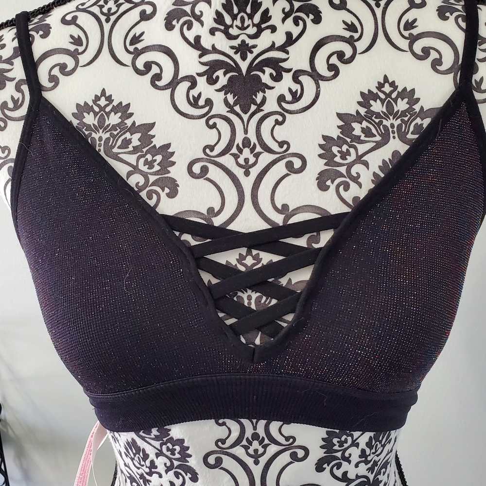 Black bralette
